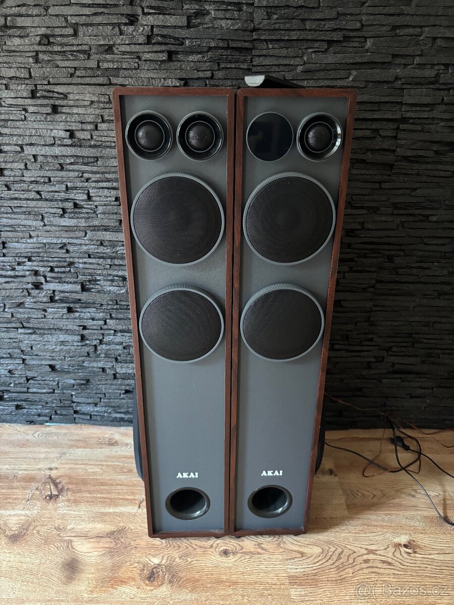 Reproduktory AKAI, SS061A-2086, aktivní, Bluetooth 5.0, dálk