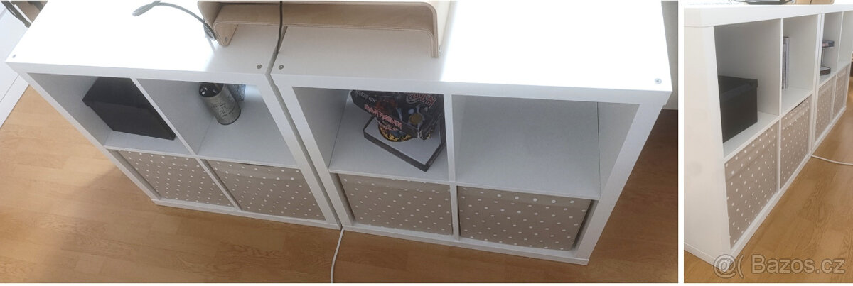 Policový díl - knihovna KALLAX (Ikea)