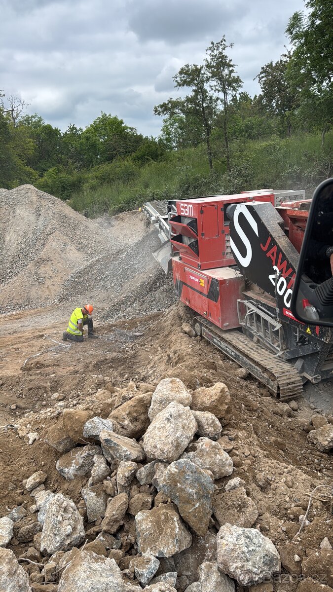 Prodám betonový recyklát frakce 0-63