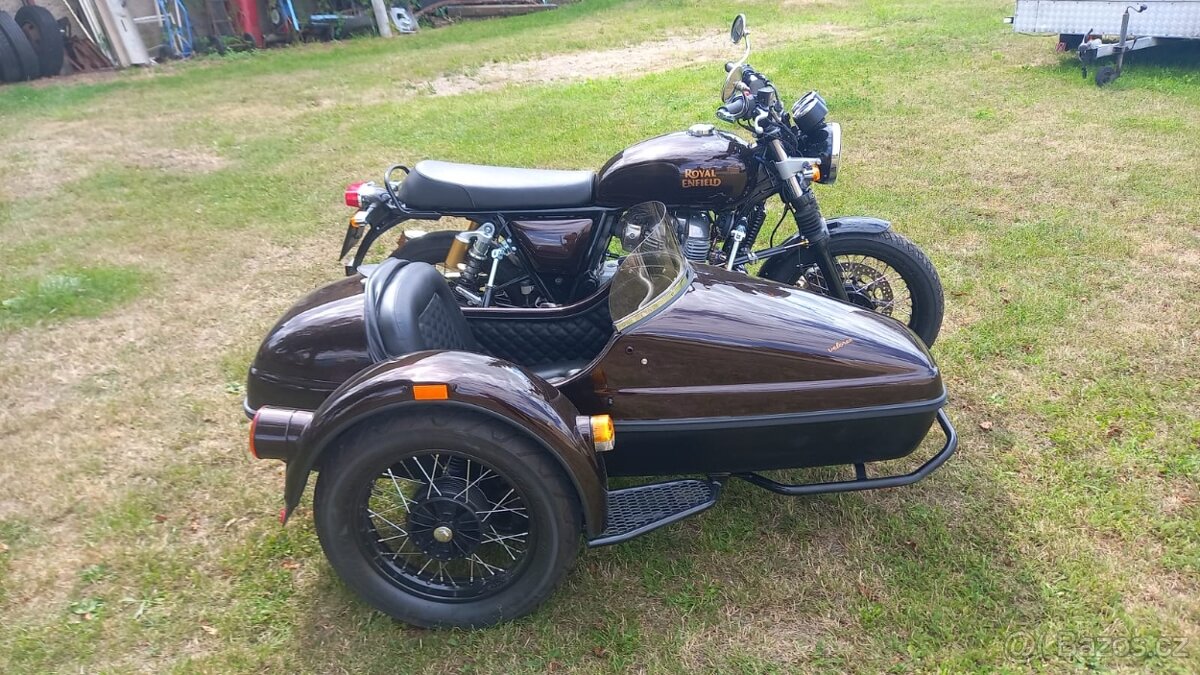 Sidecar Royal Enfield Continental 650 + Velorex