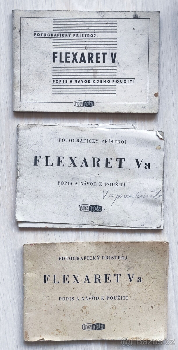 manuály k Flexaretám