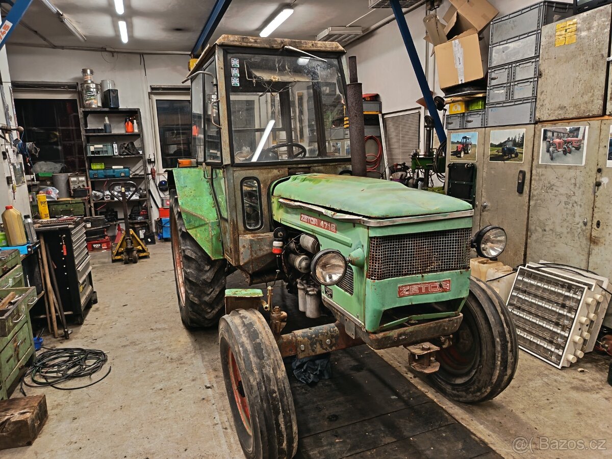 Zetor 4718 rv 1974