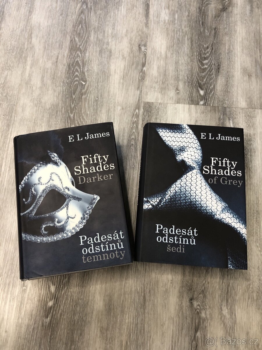 Knihy Padesát odstínů šedi a temnoty