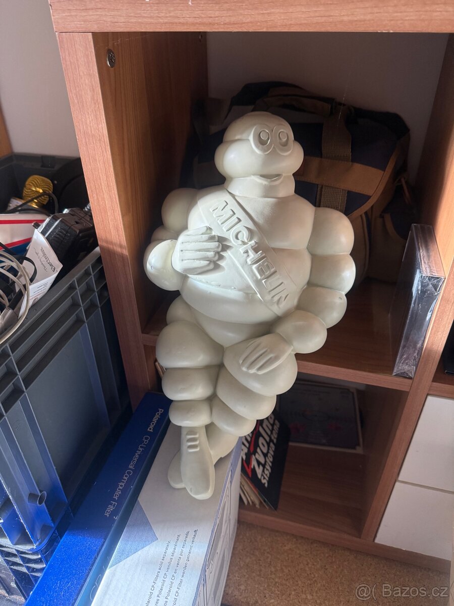 Nadpis: Socha Michelin Bibendum – retro sběratelský kus