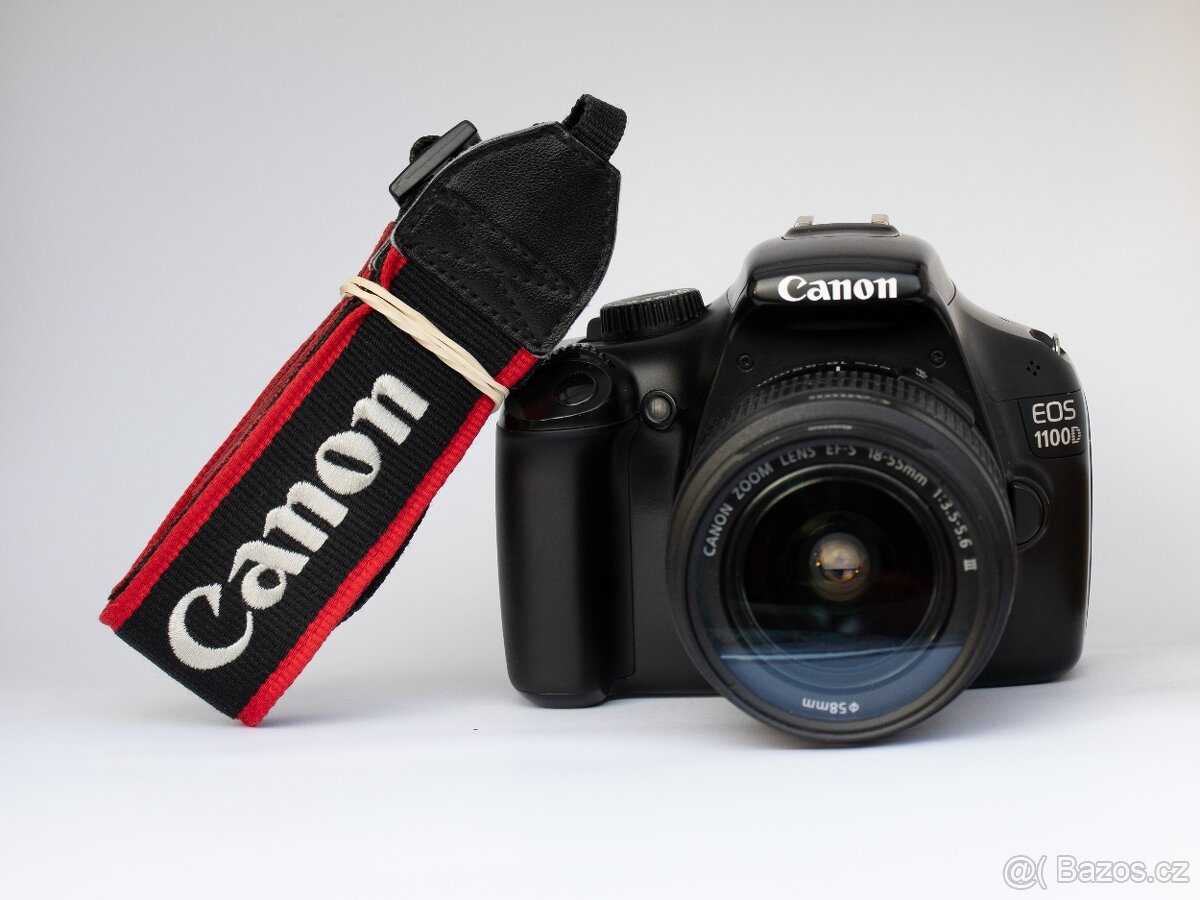 Canon EOS 1100D + Canon EF-S 18–55mm f/3.5–5.6 III + blesk C