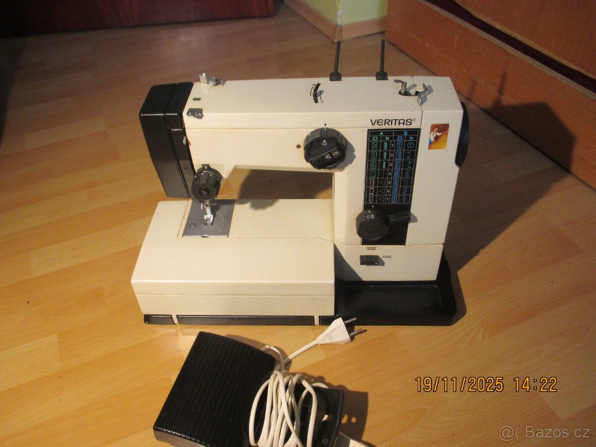 Přenosný šicí stroj Veritas