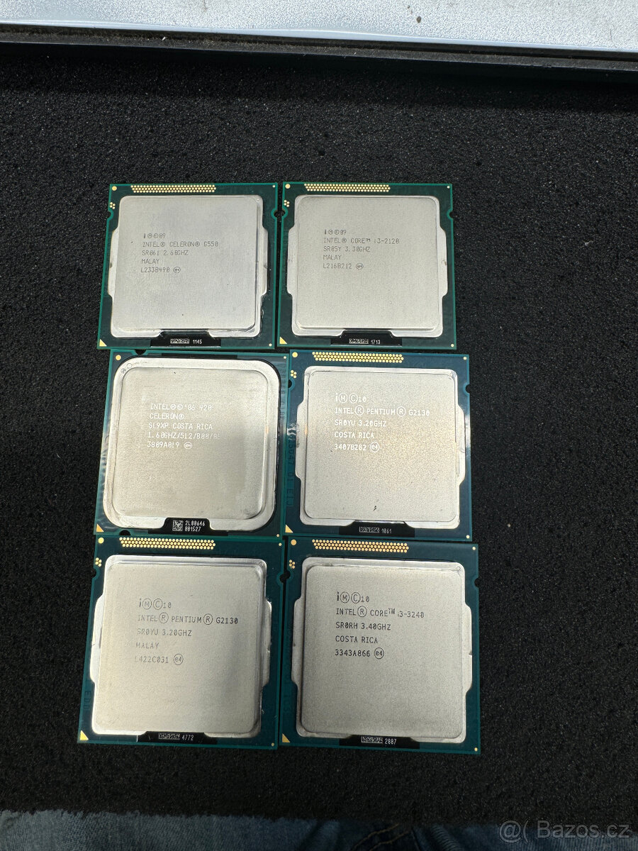 CPU mix 775, 1155 Sandy, Ivy Bridge