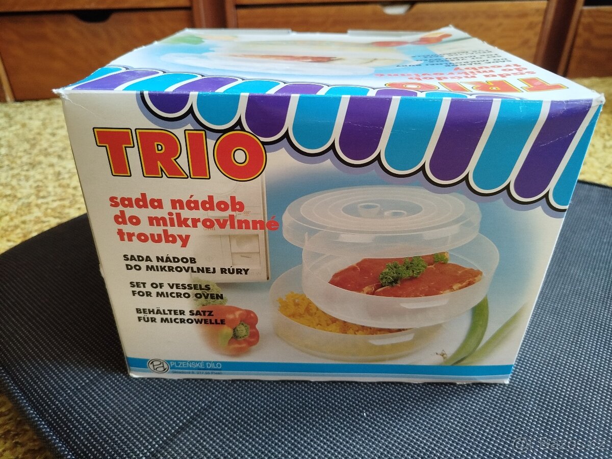 Sada nádob do mikrovlnné trouby – nepoužitá