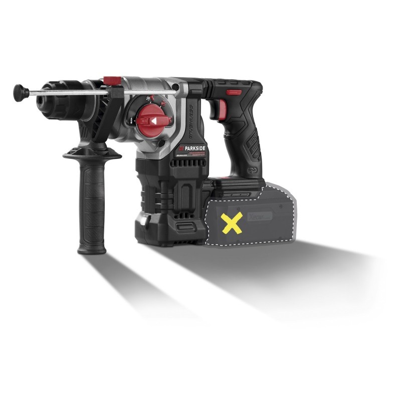 PARKSIDE PERFORMANCE Aku kombinované kladivo PKHAP 20-Li C4