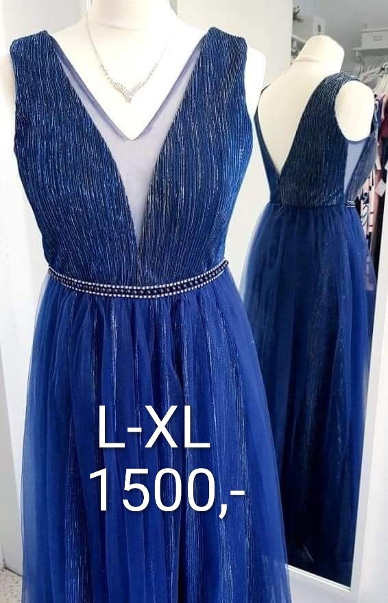 NOVÉ plesové šaty MODRÉ
