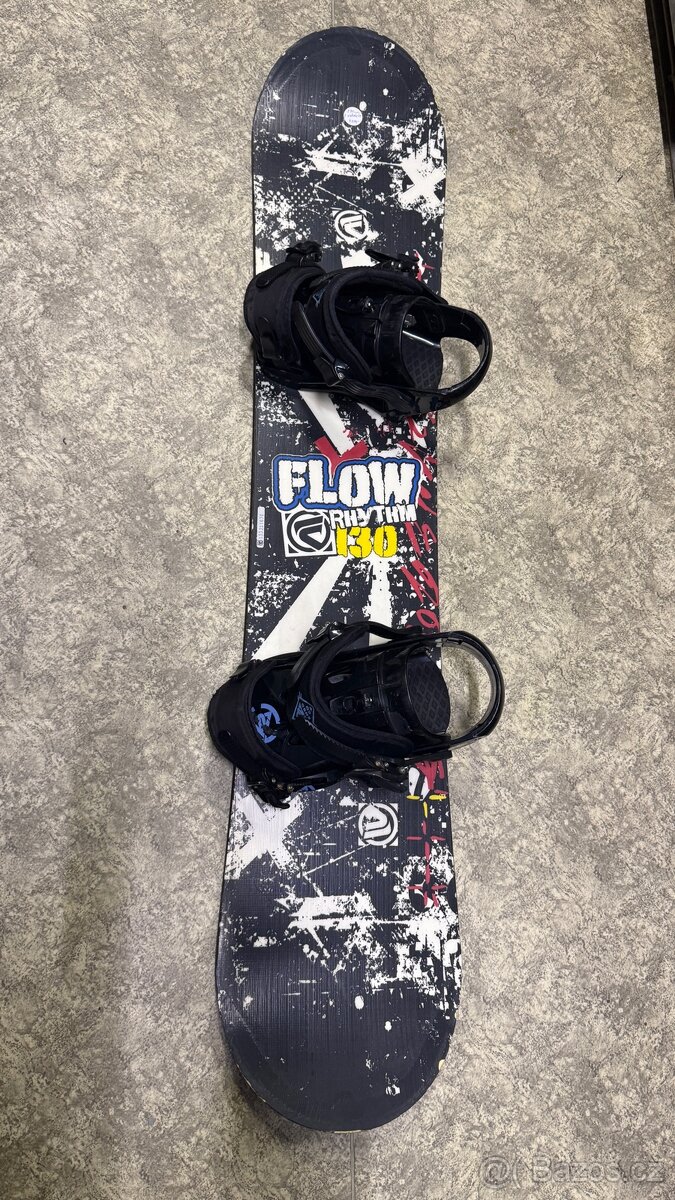 Dětský snowboard Flow 130cm s vázáním K2
