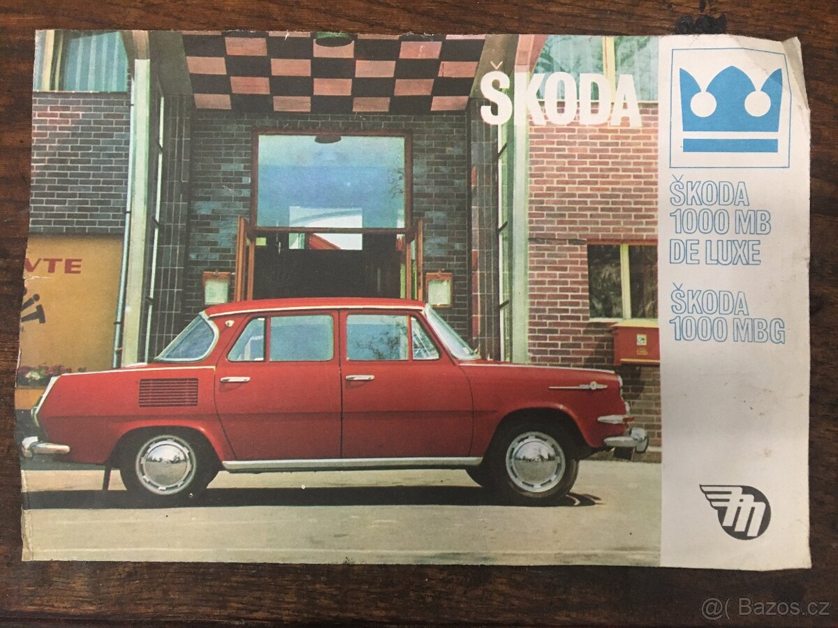 Leták Škoda 1000