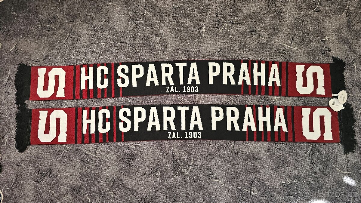 HC Sparta Praha - 2x nová šála