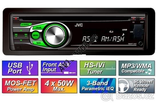 JVC KD-R412 , USB , AUX , MP3 , CD...