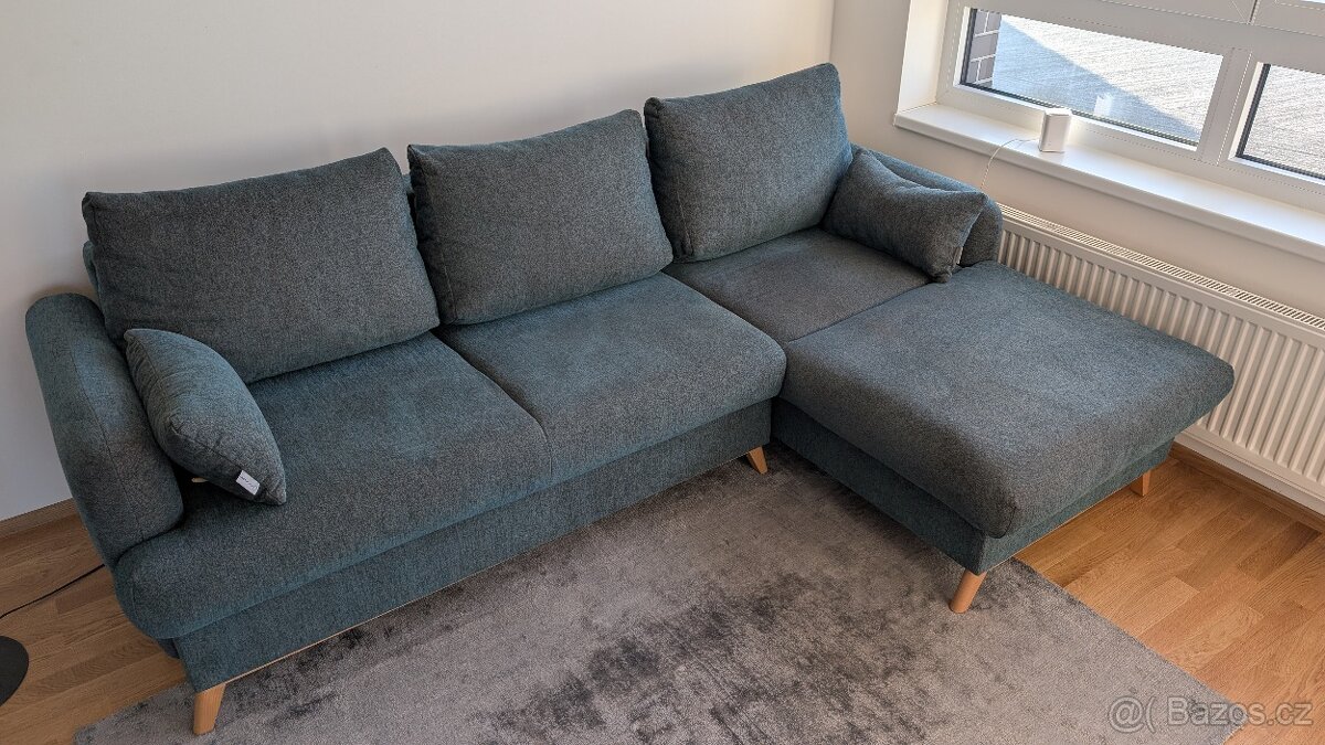 Elegantní šedý žíhaný koberec