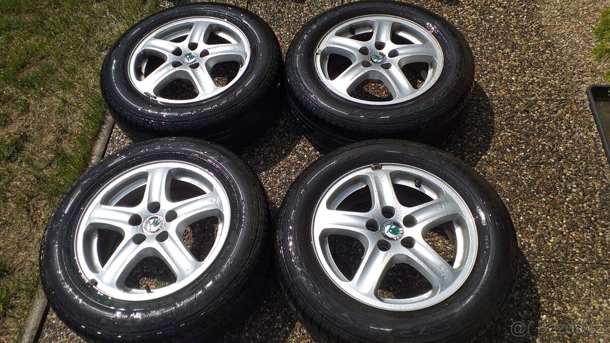 Originální ALU Škoda Octavia I 5x100 R15
