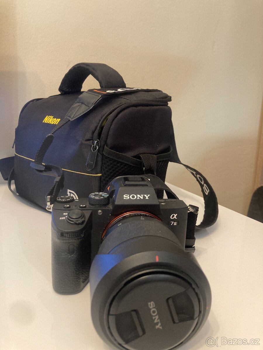 SO-ALPHA A7 MARK III+28-70mm, MÁLO POUŽÍVANÉ