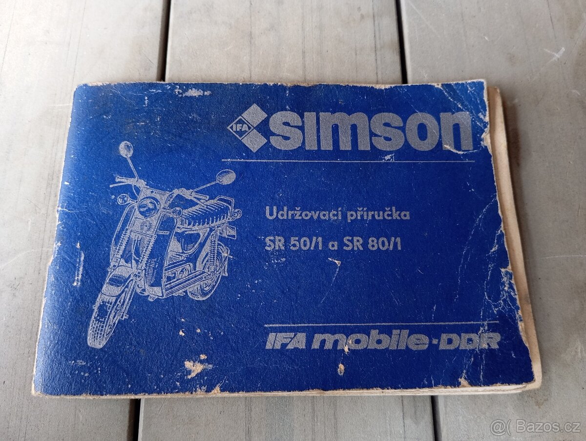 Simon sr50 udržovací příručka