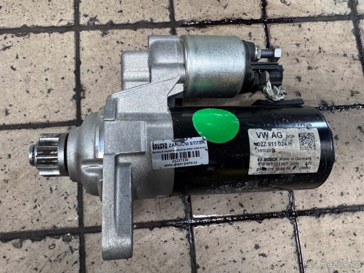 Zánovní startér 02Z911024H