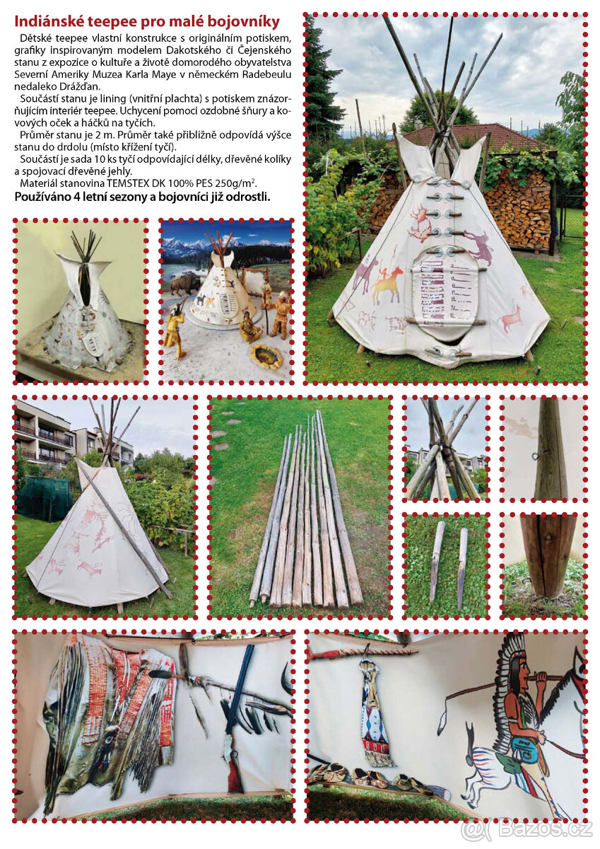 Teepee venkovní