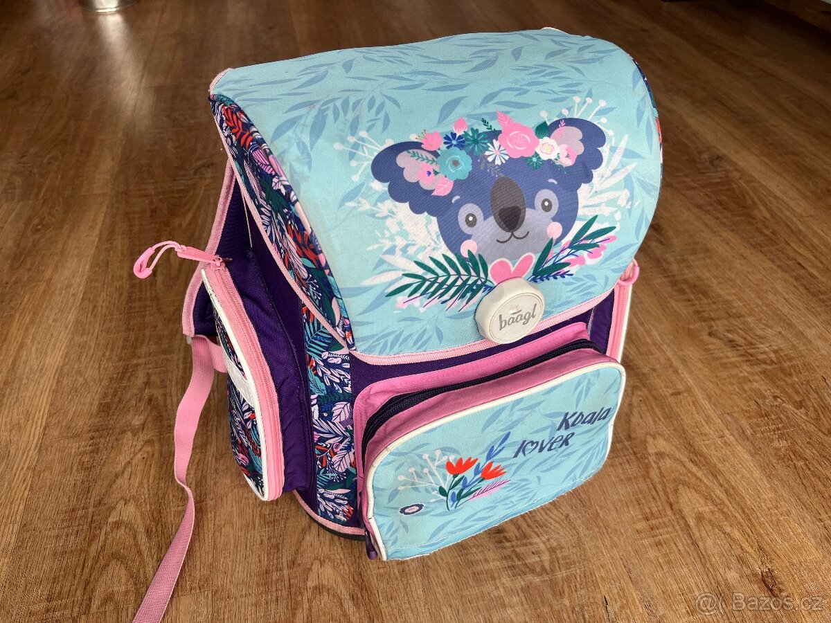 Školní aktovka Baagl - vzor koala