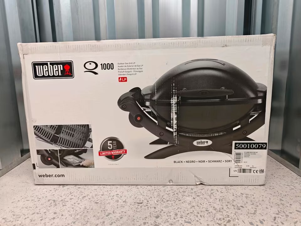 Weber Q1000 – Přenosný plynový gril