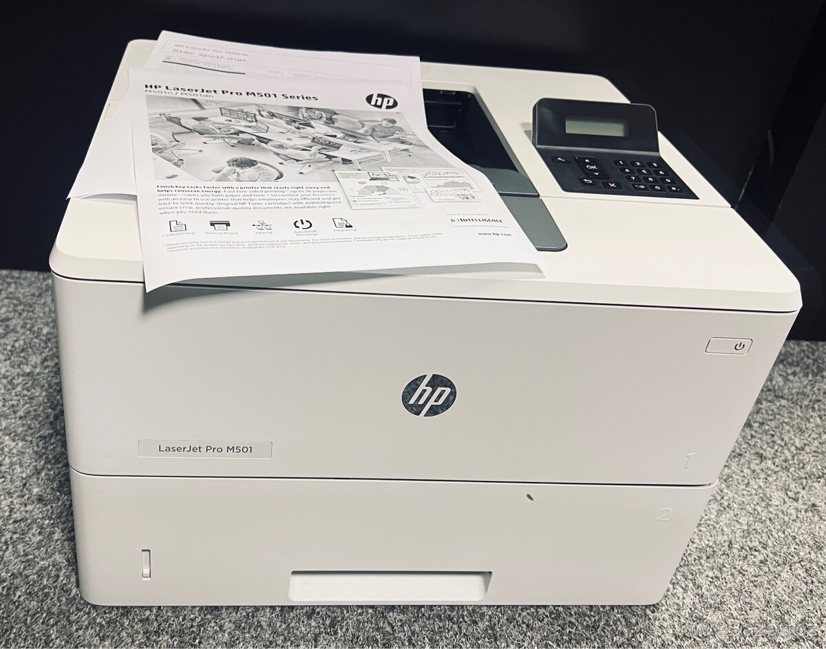 HP LJ Pro M501, výkonná laserová tiskárna