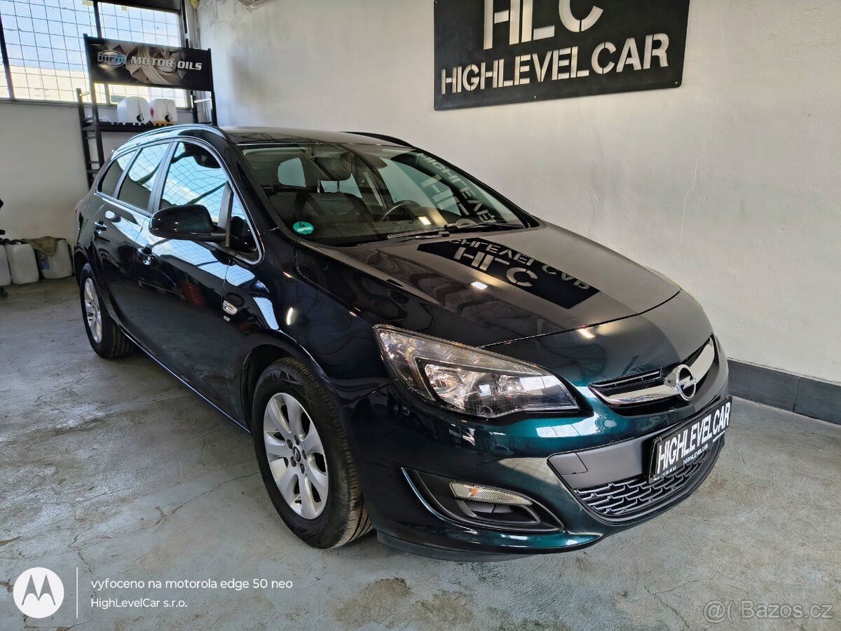 Opel Astra kombi 1.4i 88kW NAVI/čeština/garance km/serviska
