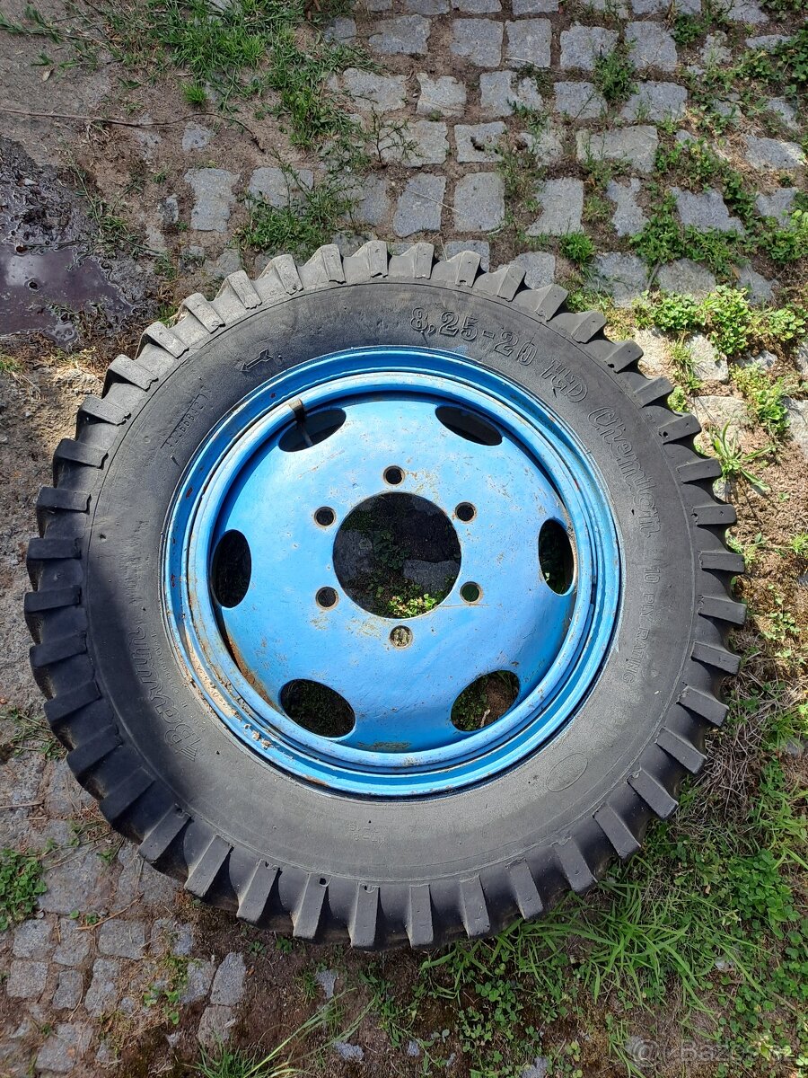 Ocelový disk, 6 děr, 8,25-20