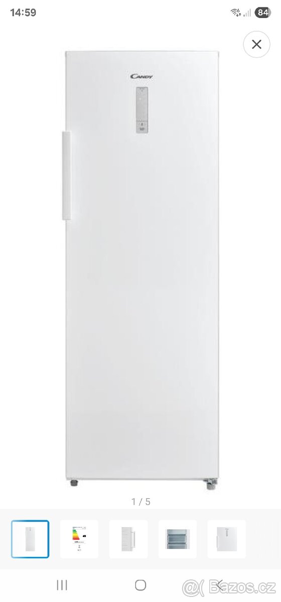 Šuplíkový mrazák CANDY CNF 1726