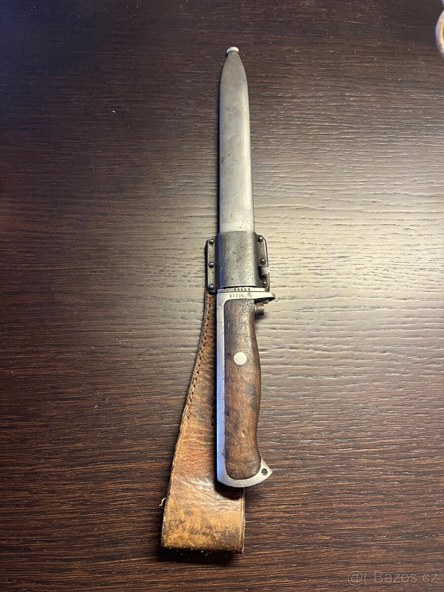 Norský bajonet M1894/14 vč. origo pochvy -