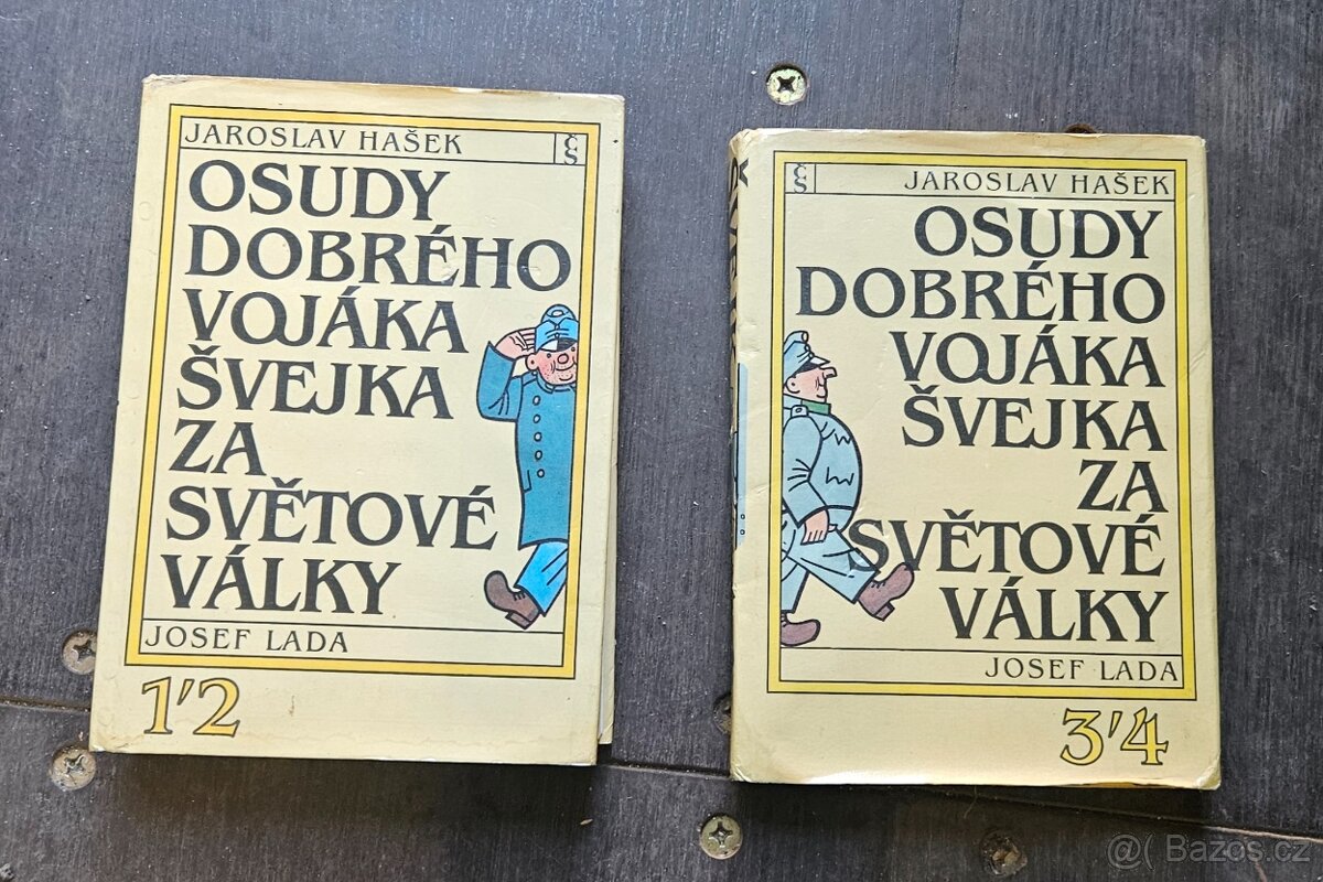 Knihy Osudy Dobrého Vojaka Švejka
