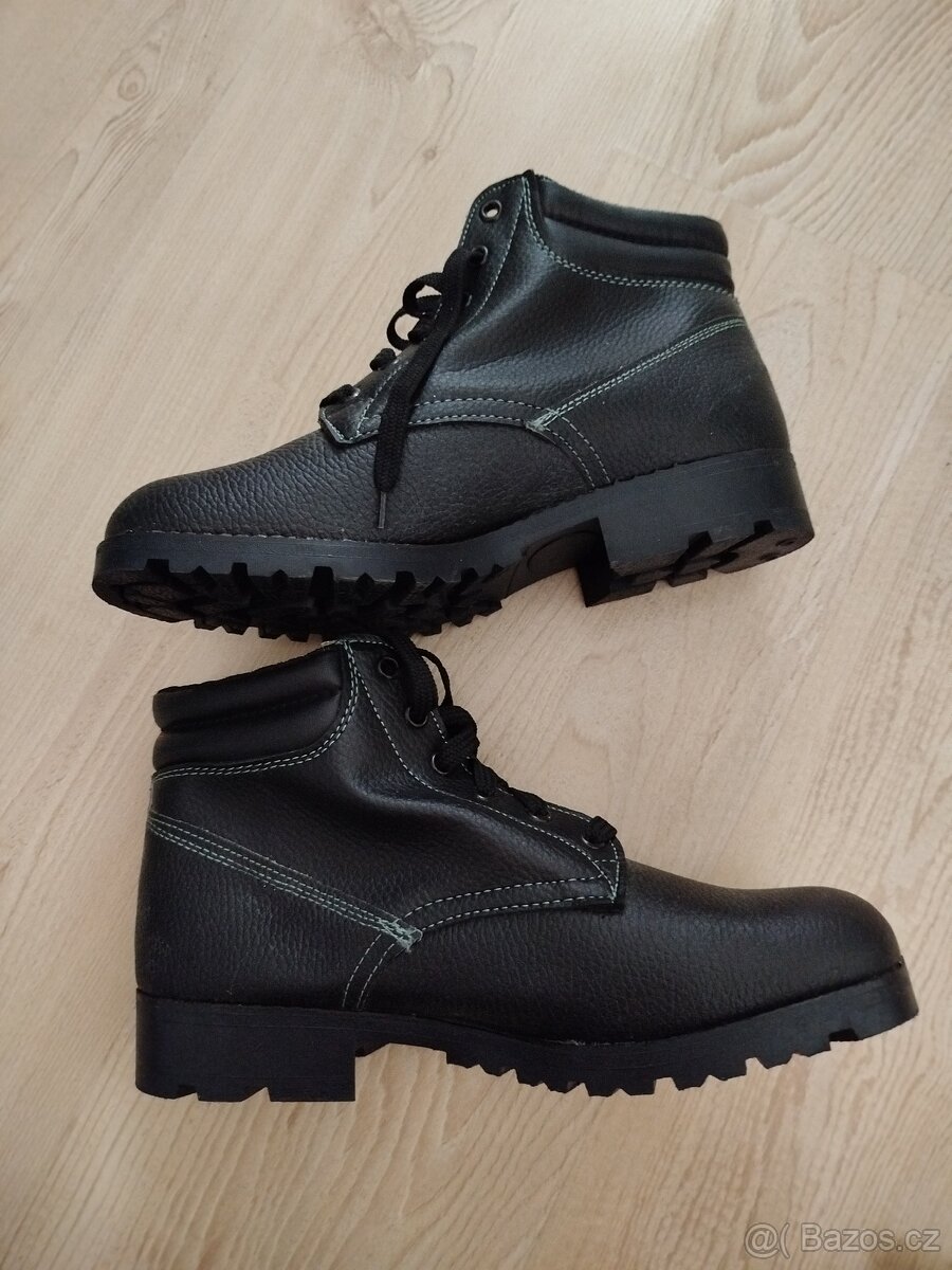 NOVÁ kožená pracovní obuv Elstrote