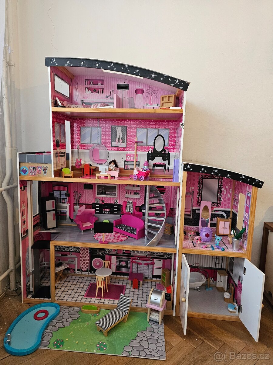 KidKraft domeček pro panenky Sparkle Mansion - 65826