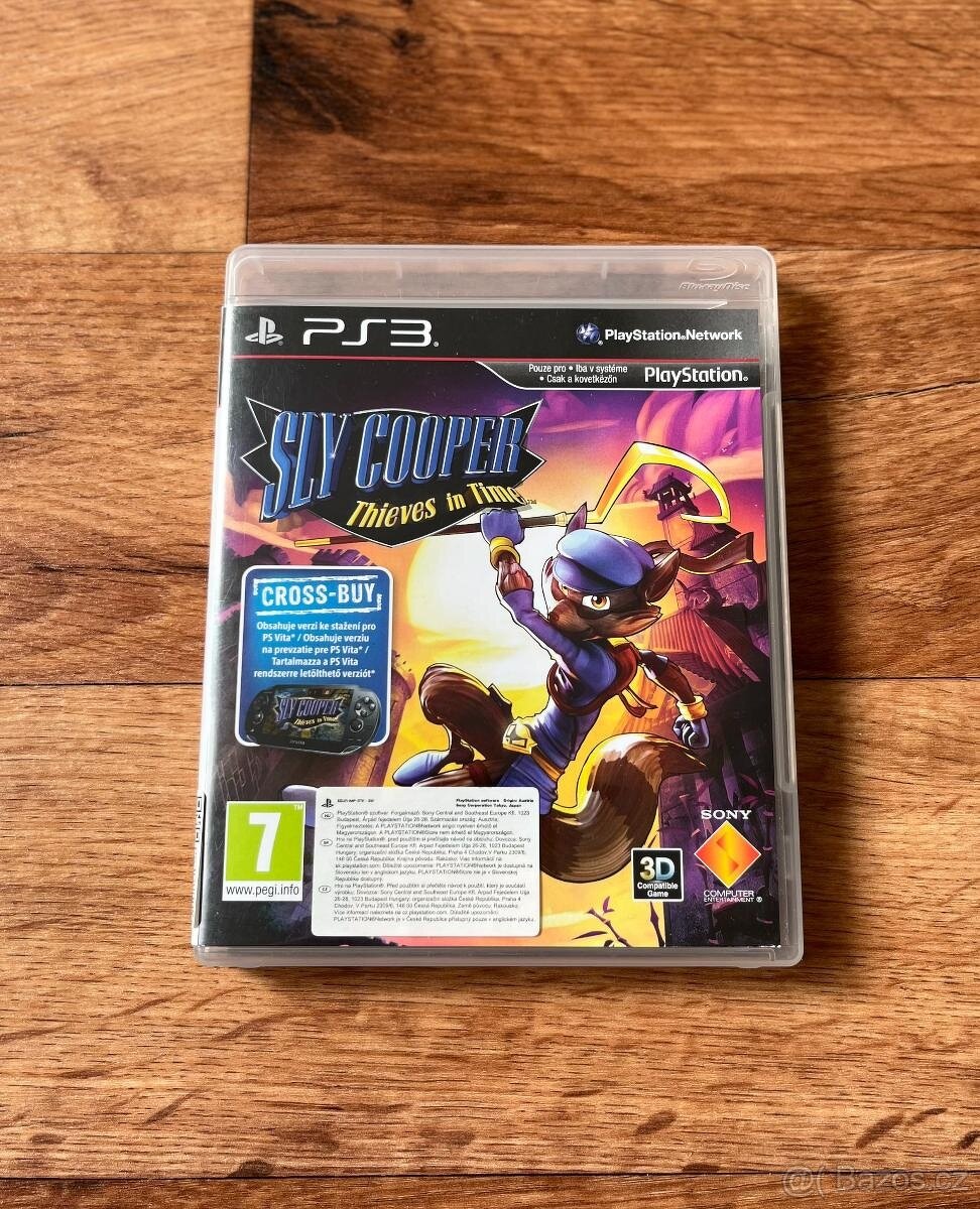 Hra Sony PS3: Sly Cooper: Thieves in Time (CZ dabing)