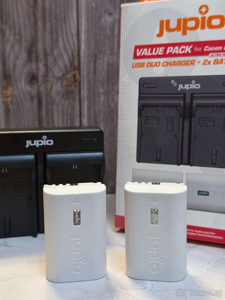 2x Baterie Canon LP-E6NH ULTRA + nabíječka