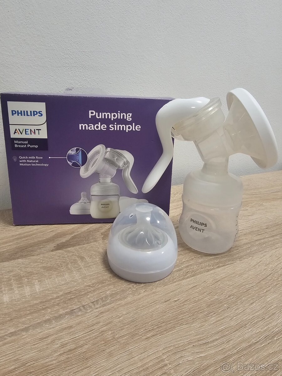 Manuální odsávačka mléka Avent