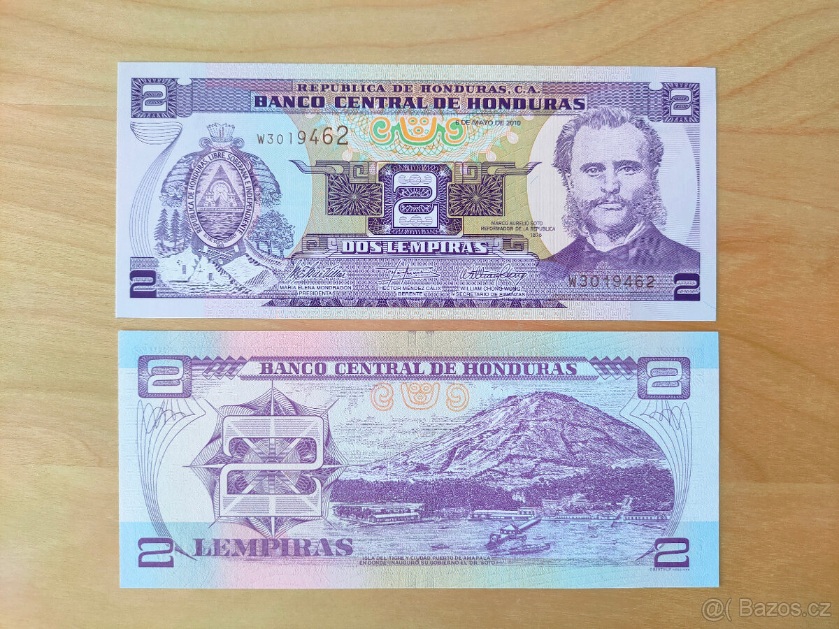Honduras - 2 lempiras