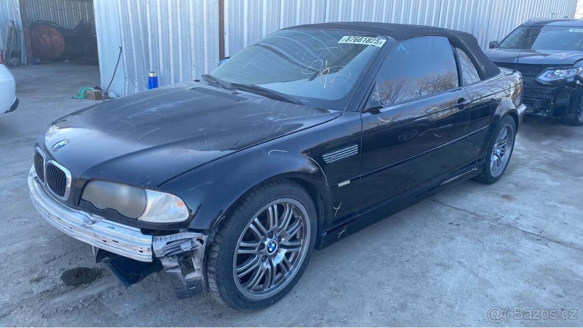 2001 BMW E46 M3 CABRIO - Na náhradní díly