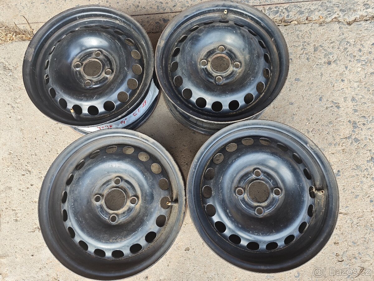 Prodám sadu disků 5,5Jx14H2 ET39 na vozy OPEL