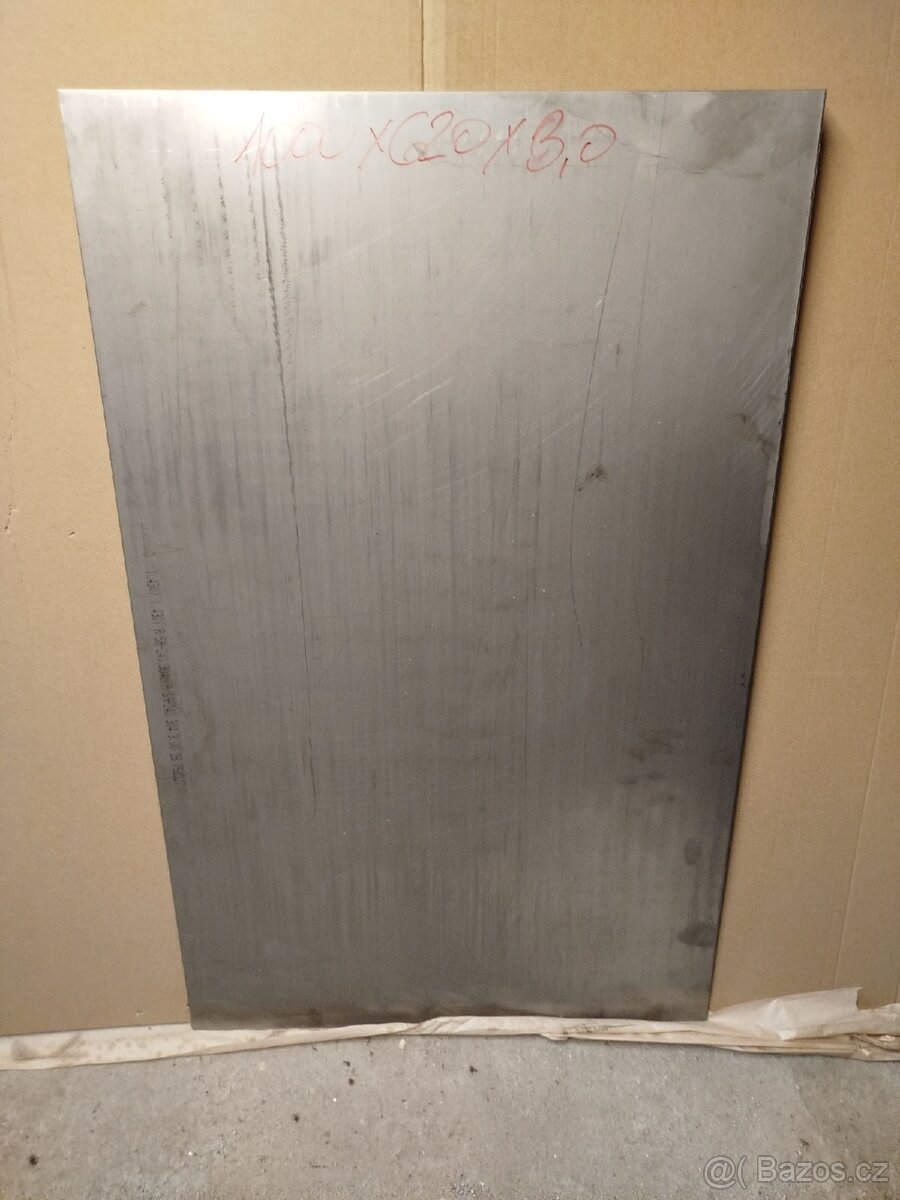 Nerezový plech síla 3mm