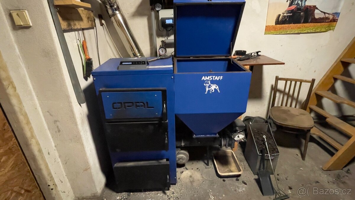 Automatický kotel na uhlí