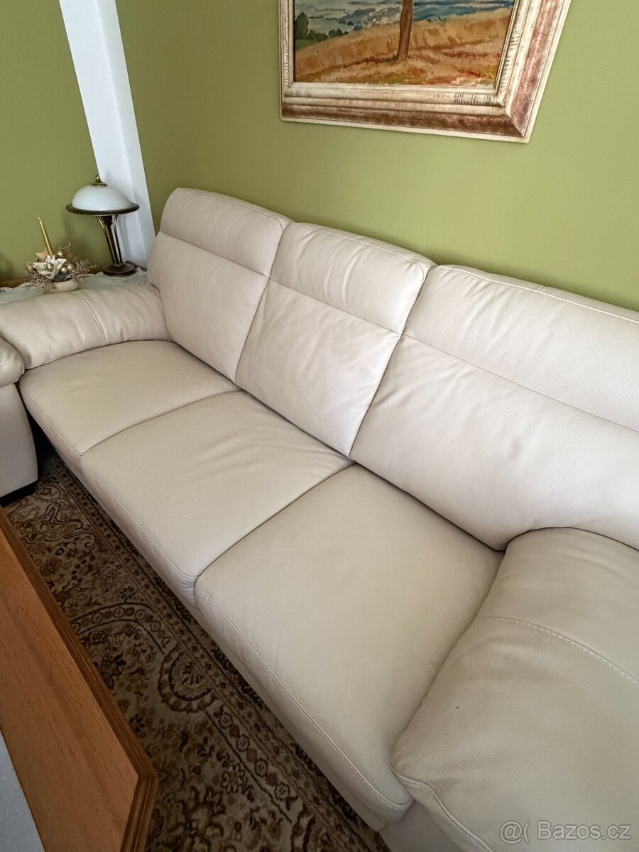 Kožená sedací souprava