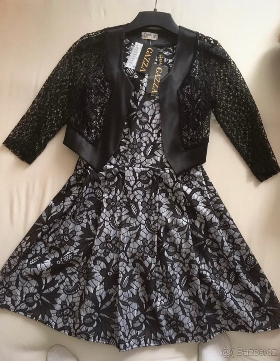 Krásné společenské šaty + bolerko