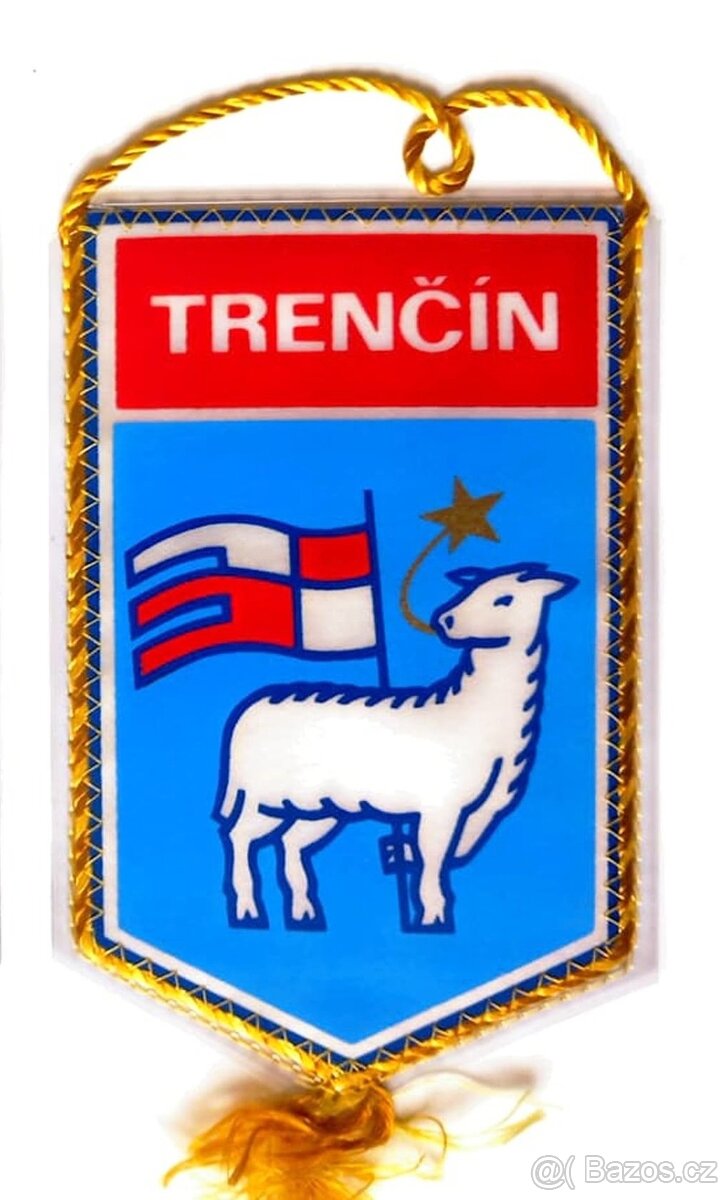 Sběratelské vlaječky Trenčín