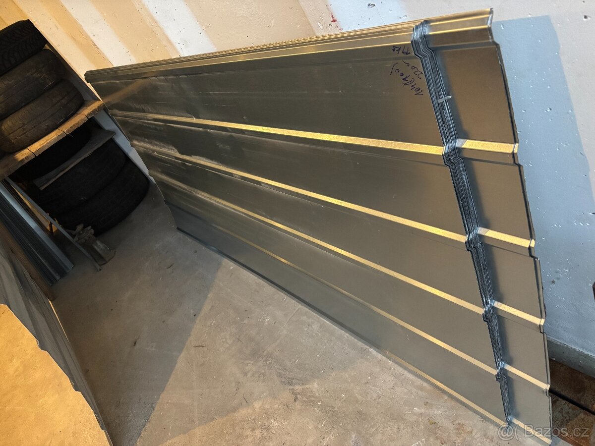 pozinkovaný trapézový plech tl.1 mm