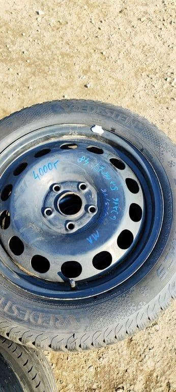 Plechové disky s pneu, Škoda, VW, 6Jx16, ET 48, 5x112.