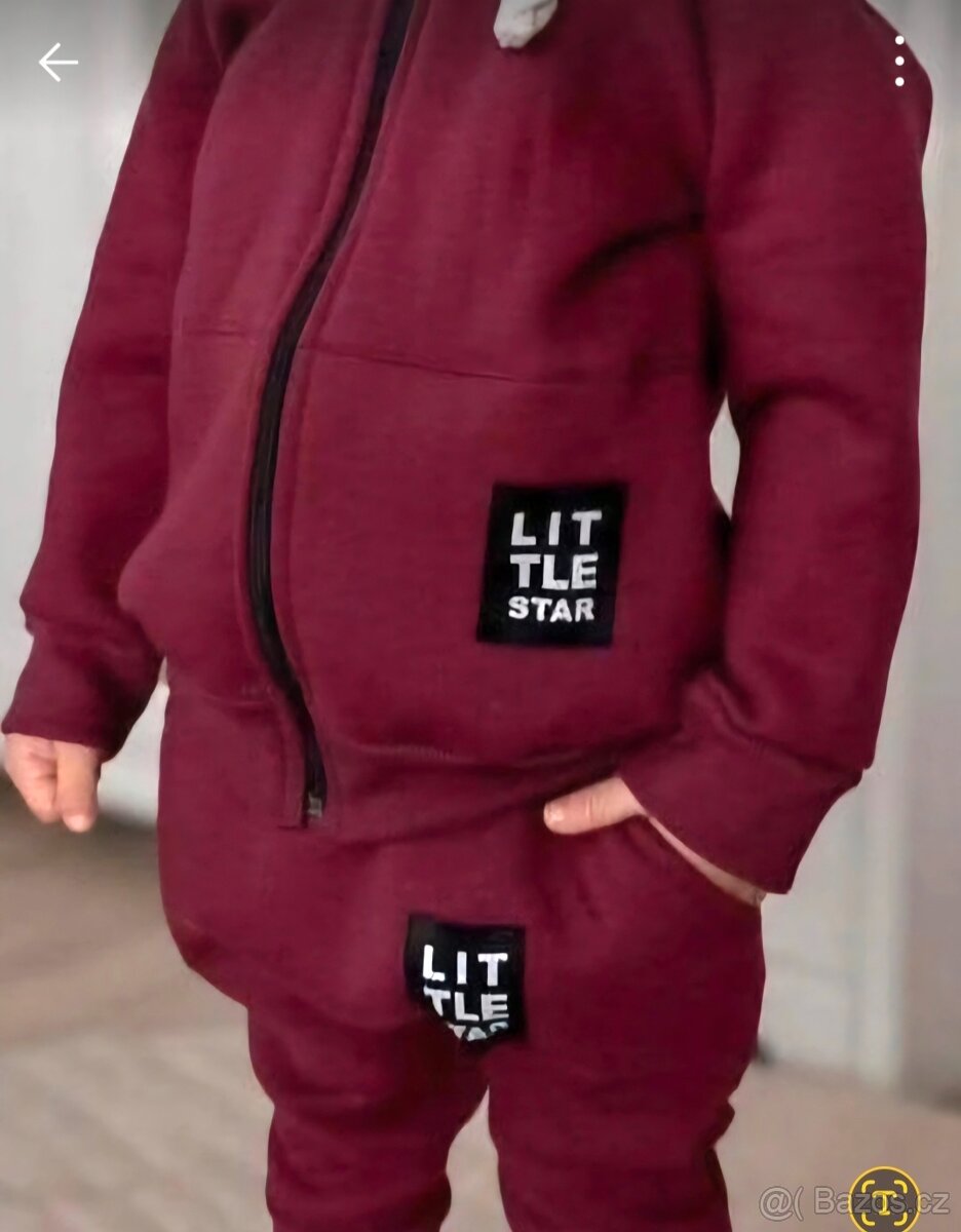 Nová,zateplená souprava Little star