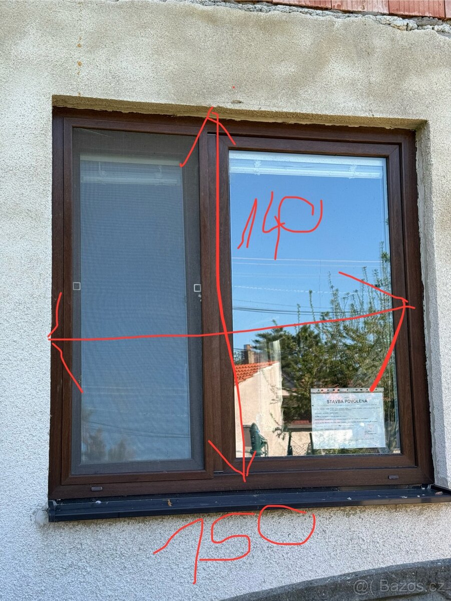 Plastová okna 2 skla