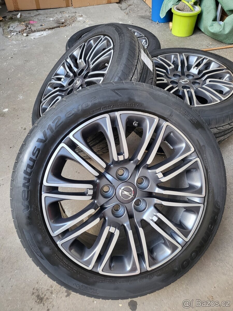 Krásná Originální alu kola Opel Insignia A, 5x120, 8J18